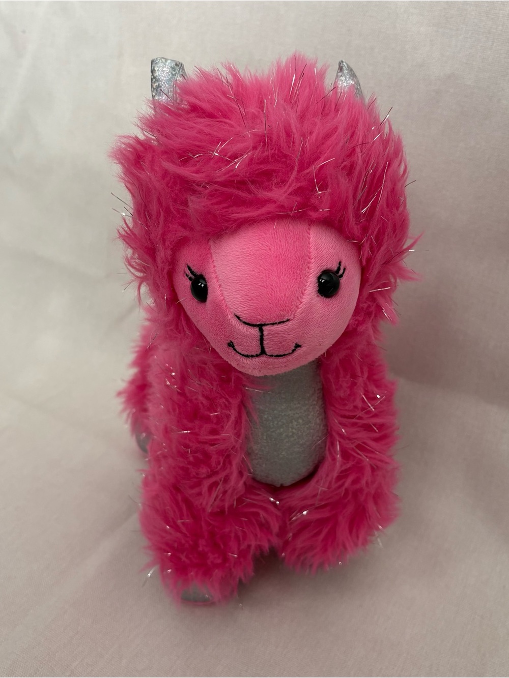 Build A Bear Alpaca Pink Sparkly